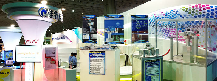 OPTO Taiwan 2013 booth