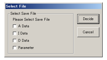 select files to save